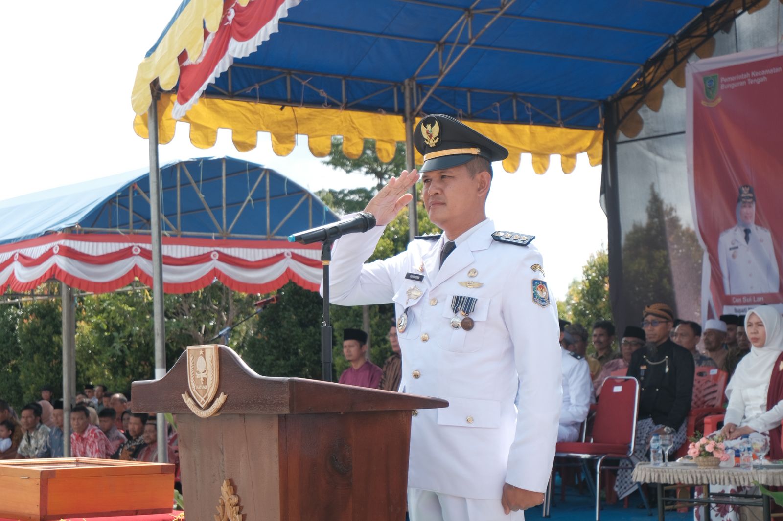 Kecamatan Bunguran Tengah gelar HUT RI ke 80
